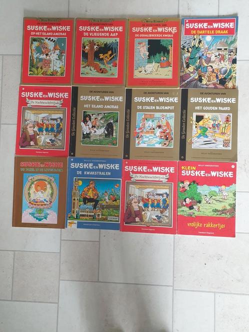 Suske en Wiske (diverse strips), Boeken, Stripboeken, Gelezen, Meerdere stripboeken, Ophalen of Verzenden