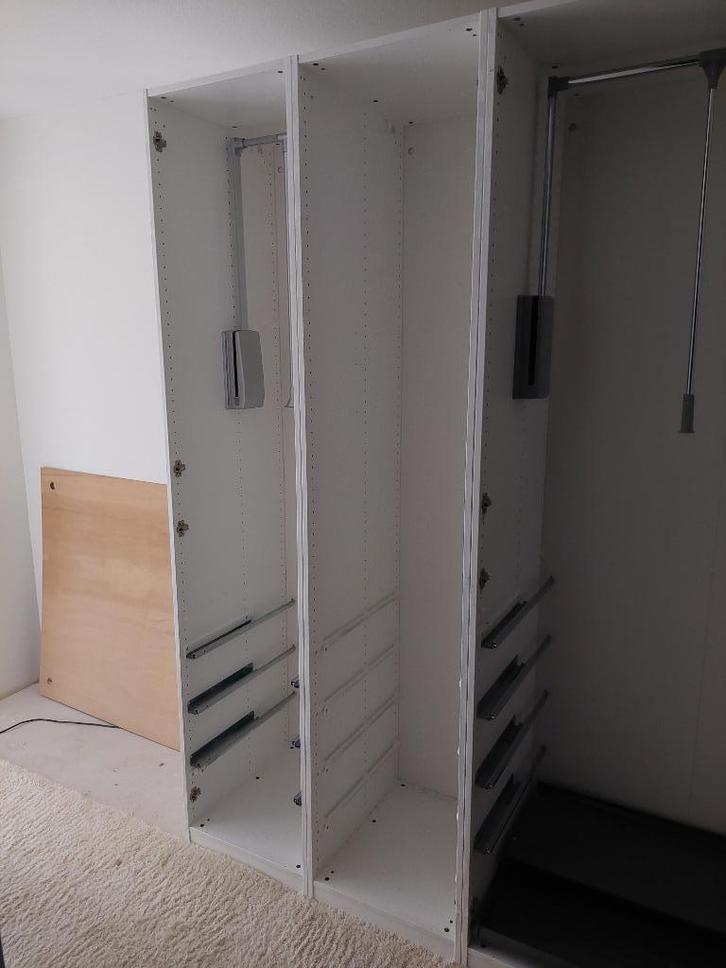 Ikea Pax, Huis en Inrichting, Kasten | Kledingkasten, Zo goed als nieuw, 200 cm of meer, 150 tot 200 cm, 50 tot 75 cm, Met lade(s)