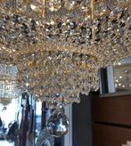 Kristal kroonluchter 100 cm in goud of zilver echt kristal, Ophalen of Verzenden, Nieuw