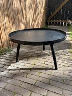 Zwart Karwei Tafeltje - Laag, Ophalen, Gebruikt, Rond, 50 tot 100 cm