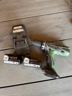 Hitachi Koki DS14DSFL 14.4V Accuboormachine + lader & 2 accu, Ophalen, Gebruikt, 600 watt of meer, Boor- en Schroefmachine
