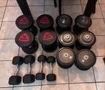 Dumbells oa ziva. 18-16-14-12-10-7 1/2-5 kilo, Ophalen, Zo goed als nieuw, Dumbbell