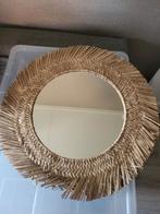 Ikea Spiegel met Rotan Rand, Huis en Inrichting, Woonaccessoires | Spiegels, Ophalen, Zo goed als nieuw, Rond, 50 tot 75 cm