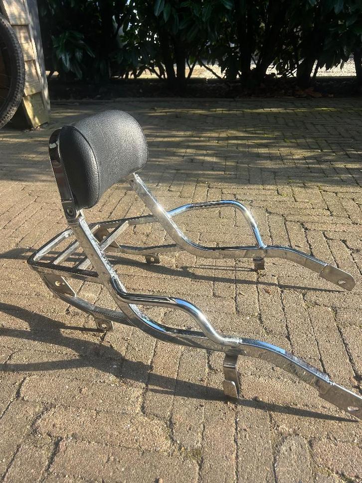 Moto Guzzi Nevada 750 Club  / rugsteun met bagagerek, Motoren, Onderdelen | Oldtimers, Gebruikt, Ophalen of Verzenden