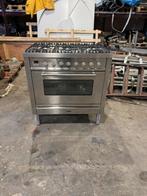 Boretti Fornuis met oven 300 graden, Ophalen, 60 cm of meer, Zo goed als nieuw, Gas