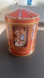 Kerst Limited Edition opwindbaar rond draaiend muziek blik, Diversen, Kerst, Ophalen of Verzenden, Nieuw