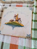 4 zeer oude tegels uit de 17 eeuw, Antiek en Kunst, Ophalen of Verzenden