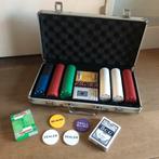Poker set in koffer, Ophalen of Verzenden, Zo goed als nieuw