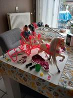 Barbie met koets, Kinderen en Baby's, Speelgoed | My Little Pony, Gebruikt, Ophalen of Verzenden