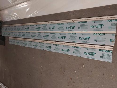 Keralit sponningsdeel 143 creme 9001, Doe-het-zelf en Verbouw, Platen en Panelen, Zo goed als nieuw, Overige materialen, Minder dan 20 mm
