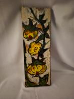 Ruscha Keramiek Tegel met Bloemmotief, Antiek en Kunst, Ophalen of Verzenden