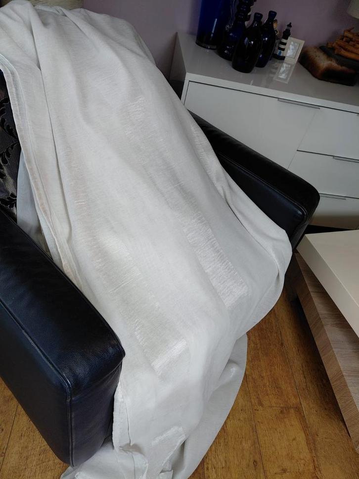 Witte Vitrage - Verschillende Breedtes, Huis en Inrichting, Stoffering | Gordijnen en Lamellen, Nieuw, 200 cm of meer, 200 cm of meer