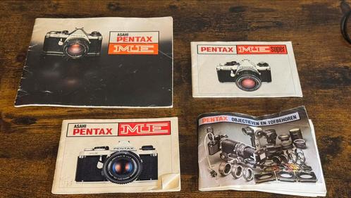 Pentax ME (super) handleidingen en objectieven boekje, Boeken, Kunst en Cultuur | Fotografie en Design, Gelezen, Ophalen of Verzenden