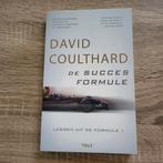 David Coulthard de succes formule boek, Ophalen of Verzenden, Zo goed als nieuw