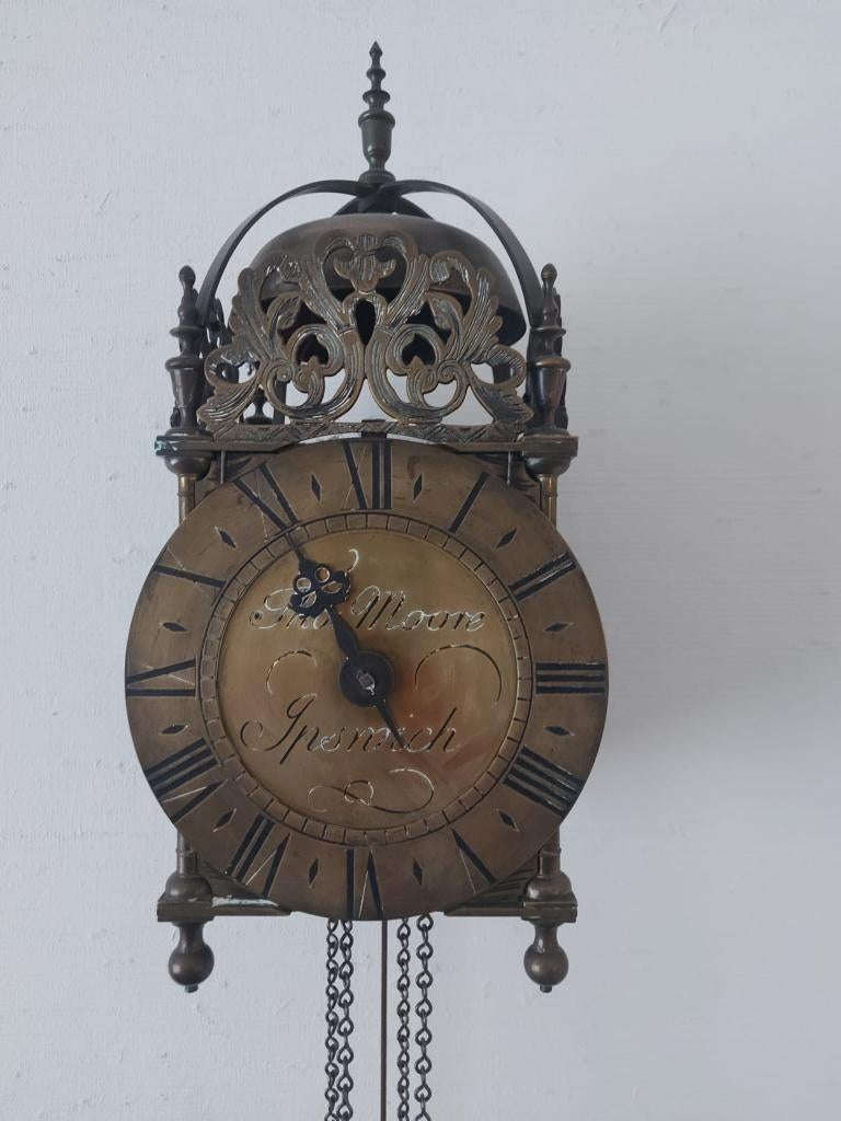 Engelse lantaarnklok – Thosomas Moore Ipswich - replica, Ophalen