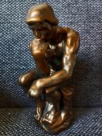 De denker van Auguste Rodin een mooie replica, Antiek en Kunst, Ophalen of Verzenden