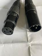 Monacor low noise microfoonkabel 10 meter, Ophalen, Zo goed als nieuw, Microfoon