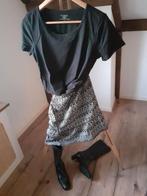 Zwart wit rokje, Kleding | Dames, Rokken, Ophalen of Verzenden, Zo goed als nieuw, Zwart, Boven de knie