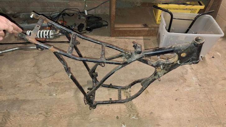 yamaha yz125 1983 frame, Motoren, Onderdelen | Oldtimers, Gebruikt, Ophalen