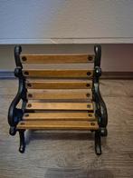 Gietijzeren bankje voor popje of knuffel, Ophalen, Zo goed als nieuw, Babypop