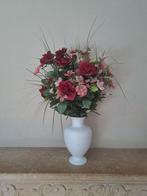 Kunstbloemen zijden bloemen met vaas, Huis en Inrichting, Ophalen, Zo goed als nieuw