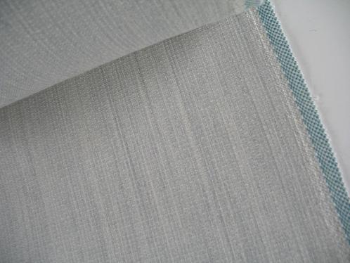 Gabriel Crisp 4301; crème/lichtgrijs; restant meubelstoffen, Hobby en Vrije tijd, Stoffen en Lappen, Nieuw, Wol, 120 cm of meer