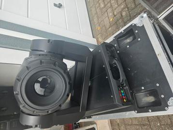 8x grote movingheads 250W in flightcase  beschikbaar voor biedingen