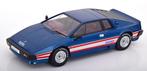 Lotus Esprit Turbo "Essex" 1981 Blauw Metallic / Zilver / Ro, Hobby en Vrije tijd, Modelauto's | 1:18, Nieuw, Overige merken, Ophalen of Verzenden