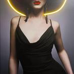 LED Schilderij | Lady of Light | 120x80 | Peinted, Antiek en Kunst, Ophalen of Verzenden