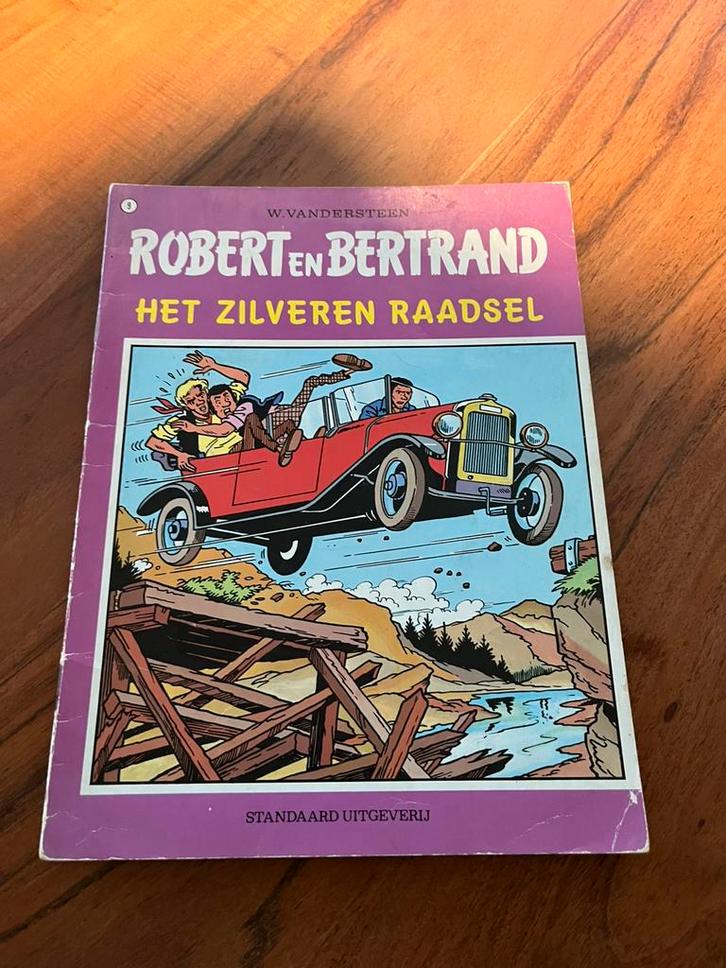 Robert en Bertrand 9 – Het zilveren raadsel, Boeken, Stripboeken, Zo goed als nieuw, Eén stripboek, Ophalen of Verzenden