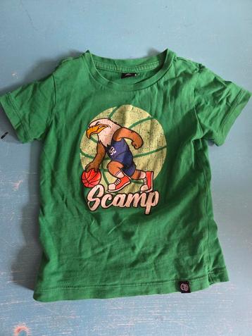Groen Scamp T-shirt Maat 86 beschikbaar voor biedingen