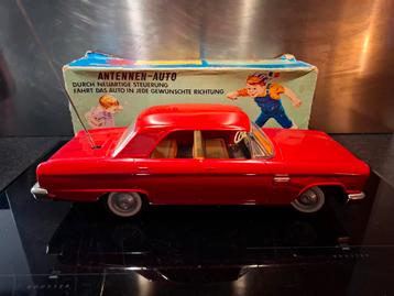 ZELDZAAM 1960 40CM ANTENNA CAR TOY NOMURA JAPAN NIEUWSTAAT  beschikbaar voor biedingen