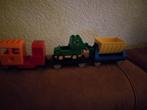 Lego duplo electrische trein met wagon, Kinderen en Baby's, Speelgoed | Duplo en Lego, Ophalen of Verzenden, Zo goed als nieuw