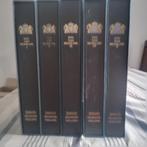 postzegelmapjes, ptt mapjes in 5 DAVO albums, Ophalen, Nederland