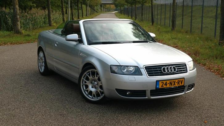 Audi A4 Cabrio 2.4 V6, Topstaat, Nieuwe kap, Groot onderhoud, Auto's, Audi, Particulier, A4, Benzine, F, Cabriolet, Automaat, Origineel Nederlands