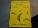 Costel Puscoiu: Classical repertoire for panpipes, Muziek en Instrumenten, Gebruikt, Klassiek, Les of Cursus, Overige instrumenten