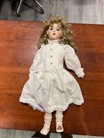 Antieke Porseleinen Pop met Krullen, Ophalen