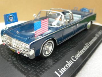 lincoln continental limousine- president kennedy-dallas 1/43 beschikbaar voor biedingen