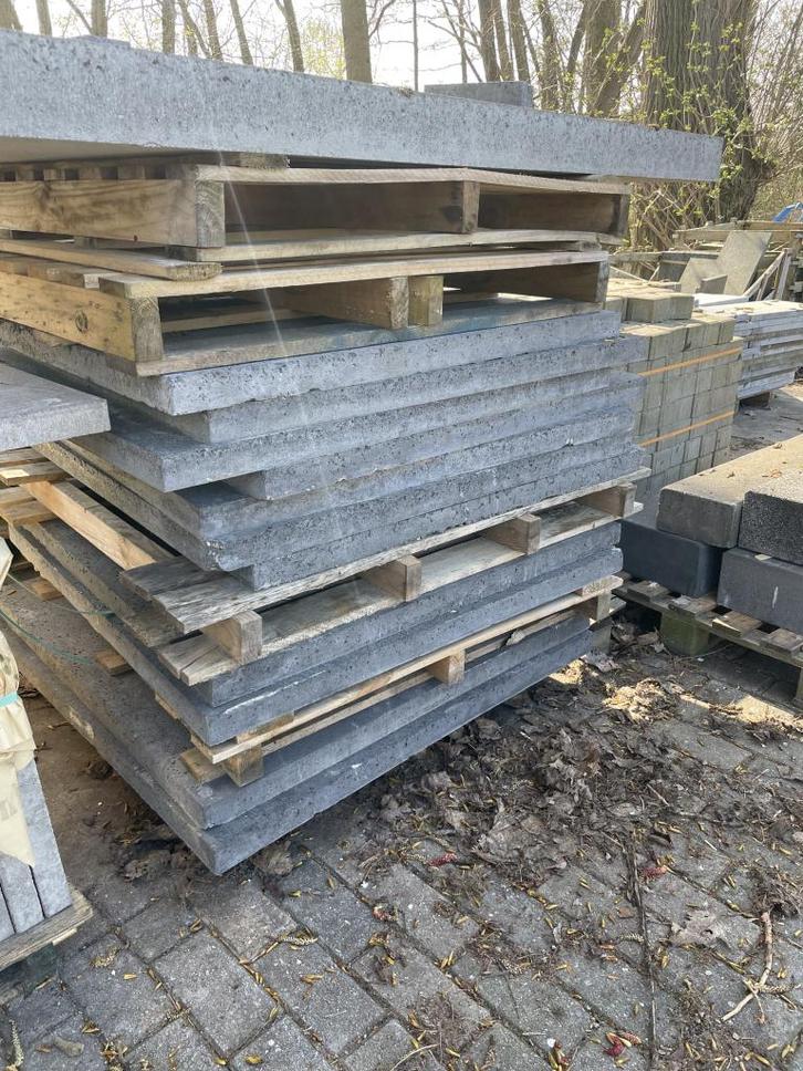 Restanten Schellevis tegels, Tuin en Terras, Tegels en Klinkers, Nieuw, Terrastegels, Beton, 10 m² of meer, Ophalen