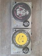 2x Technics SL1200 MK2 Draaitafels, Ophalen, Gebruikt, Pitch-regelaar, Platenspeler