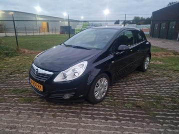 Opel Corsa 1.2 16V 3D 2007 Zwart beschikbaar voor biedingen
