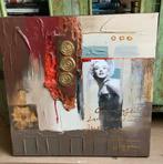 Marilyn Monroe olieverf canvas, Antiek en Kunst, Kunst | Schilderijen | Modern, Ophalen