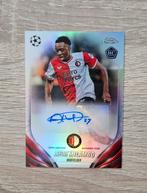 Milambo Rookie Auto - 2023-24 Topps Chrome UCC, Ophalen of Verzenden, Zo goed als nieuw, Feyenoord, Poster, Plaatje of Sticker