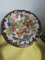 9875) antiek bord H BEQUET quaregnon  doorsnede  34cm, Ophalen of Verzenden