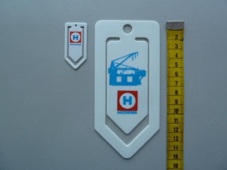 Heerema grote en kleine paperclip, Verzamelen, Merken en Reclamevoorwerpen, Ophalen of Verzenden
