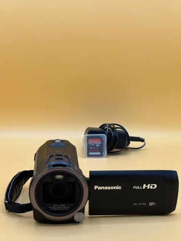 Panasonic HC-V770 Videocamera HD Camcorder Wifi beschikbaar voor biedingen