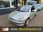 Peugeot 206 CC 1.6-16V Roland Garros/LEDER, Auto's, Peugeot, Voorwielaandrijving, Gebruikt, 4 cilinders, Cabriolet