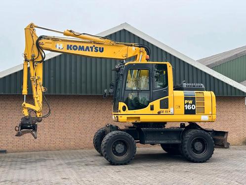 Komatsu PW160-8 (bj 2015), Zakelijke goederen, Machines en Bouw | Kranen en Graafmachines, Graafmachine