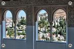 Tuinposter-Schuttingposter Alhambra-Andalusië Spanje 120x80, Tuin en Terras, Tuinwanddecoratie, Verzenden, Nieuw, Good Smiling