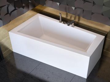 HOEKBAD 150x85 cm asymmetrisch incl poten beschikbaar voor biedingen